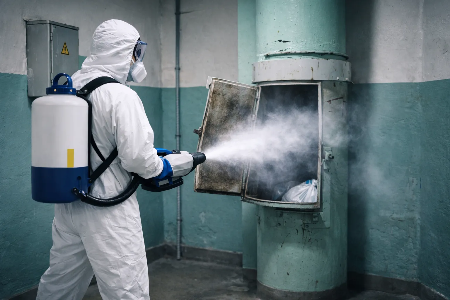 дезинфекция мусоропроводов быстро и без очереди