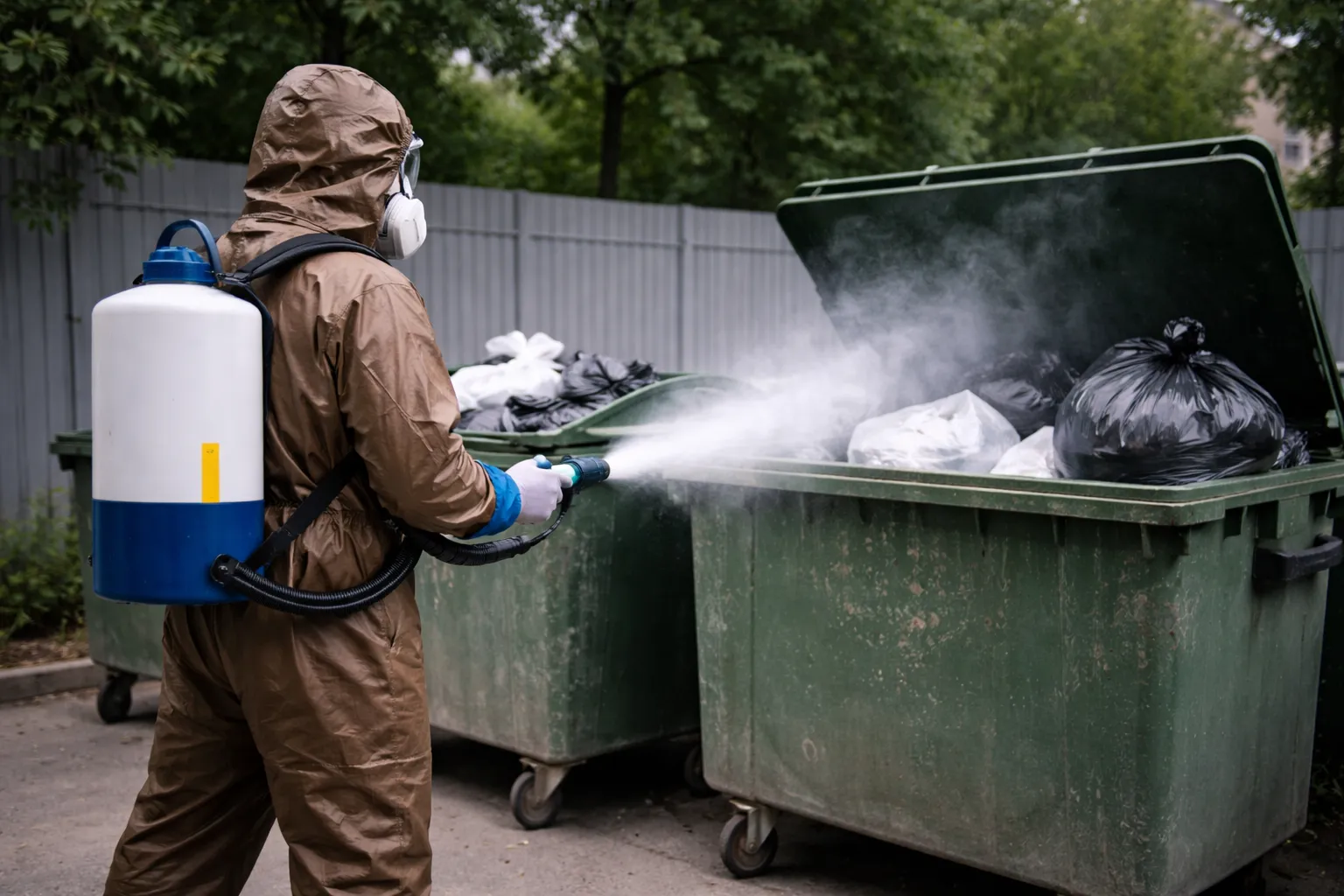 дезинфекция мусоропроводов по доступной цене